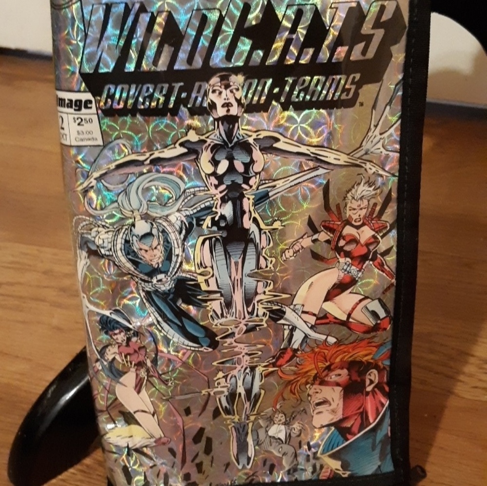 Vintage Comic Book Clutch Purse